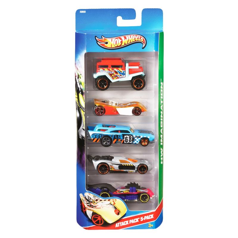 Hot Wheels Autos Básicos Paquete X 5