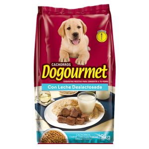 Alimento Dogourmet para perros cachorros con leche leche x2kg