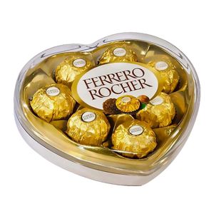 Estuche corazón Ferrero rocher x 100g