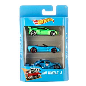 Carros Hot Wheels pack x 3 (Surtidos) Mattel