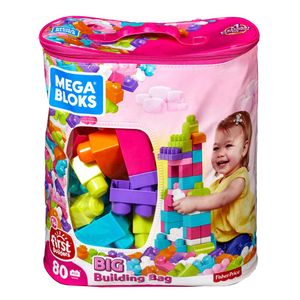 Mega bloques rosados Mattel