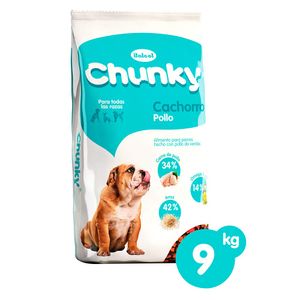 Alimentos perros Chunky puppis-bolsa x 9 kilos