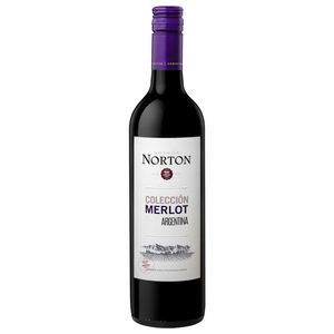 Vino Norton Colección merlot x750ml