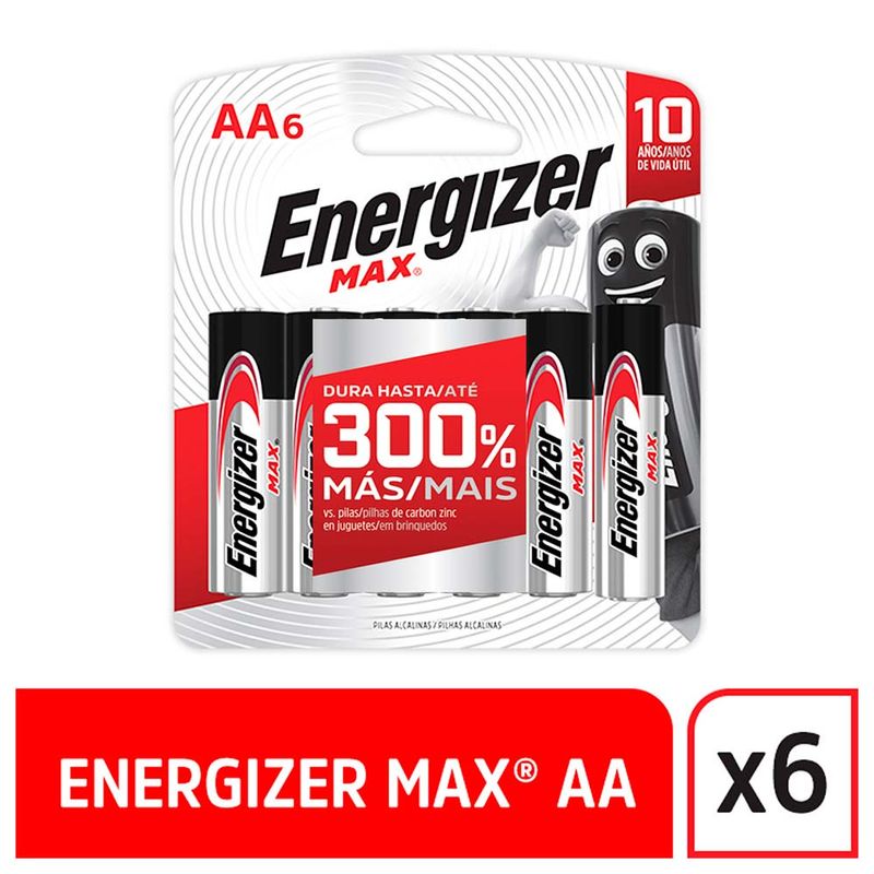 WebApp - Pila Alcalina AA Max Energizer x 2 un. - Supermercado La Anónima