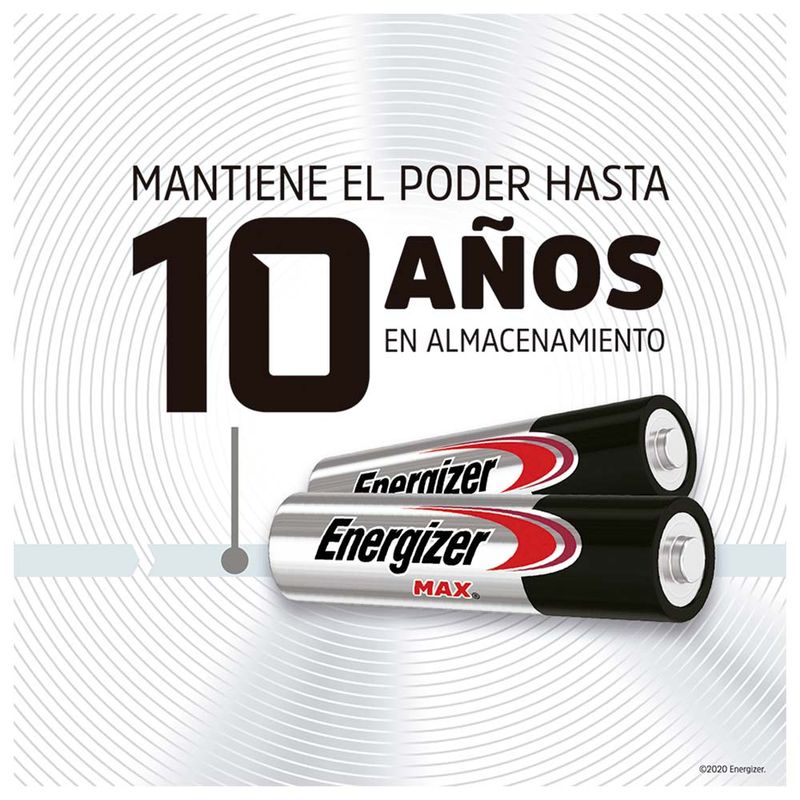 PILAS AA ENERGIZER ALCALINA