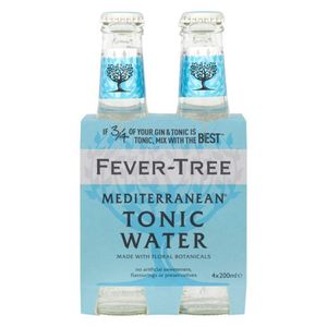 Agua tonica fevertree mediterranean fourpack x200m