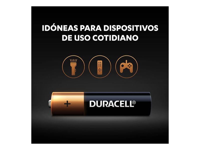 Pilas Alcalinas a Duracell De Larga Duracion X 2und Tiendas Jumbo