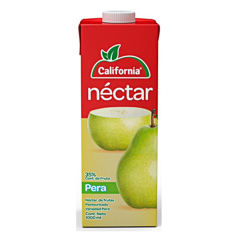 Néctar California Pera Tetra Pack X1000ml | Tiendas Metro