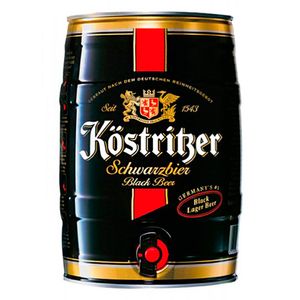 Cerveza Kostritzer Schwarzber Barril x 5000 Ml