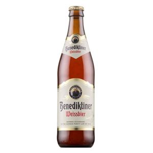 Cerveza Benediktiner Weissbier Botella x 500 Ml