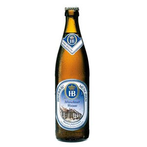Cerveza Hofbrau Munchen Weisse Botella x 500 Ml