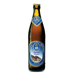 Cerveza Hofbrau Munchen Dunkel Botella x 500 Ml