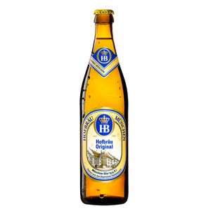 Cerveza Hofbrau Munchen Original Botella x 500 ml