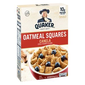 Cereal Oats Squares De Canela Quaker x 411 g