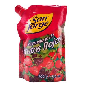 Mermelada San Jorge Sabor Frutos Rojos Doypack x 200 g