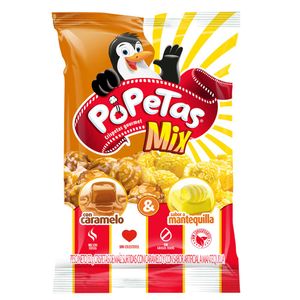Crispetas Popetas mix Caramelo y Mantequilla x 118g