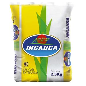 Azúcar Incauca Extrafina 2,5 kg