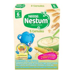 Cereal Infantil Nestum 5 Cereales x 200g