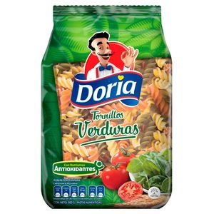 Pasta Tornillos Verduras Doria x 500 g.