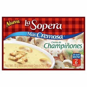 Crema La Sopera champiñones x90g