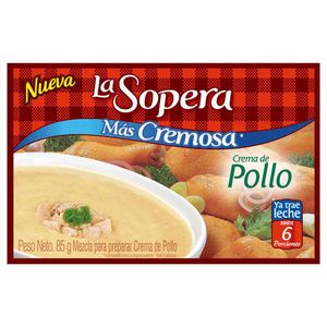 Crema La Sopera pollo x90g