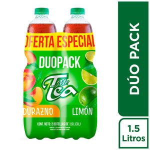 Bebida Mr Tea Limón Dúo pack x1.5L Precio Especial
