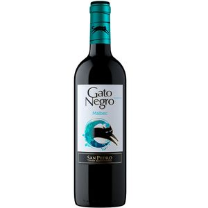 Vino malbec Gato Negro x 750ml