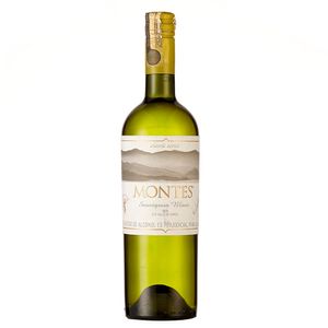 Vino blanco Montes sauvignon botella x750ml