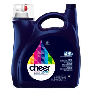 Detergente líquido Cheer protege los colores x 4,4l 96 lavados