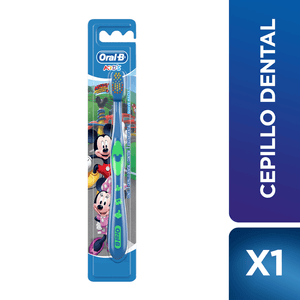 Cepillo Dental Oral-B para niños mickey x1und