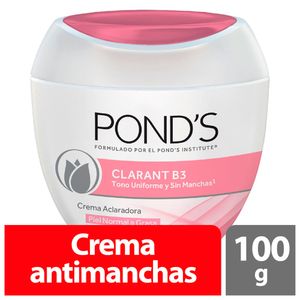 Crema antimanchas Ponds Clarant B3 piel grasa x 100 g