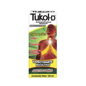 Expectorante mucolitico Tukol-D x 125 ml