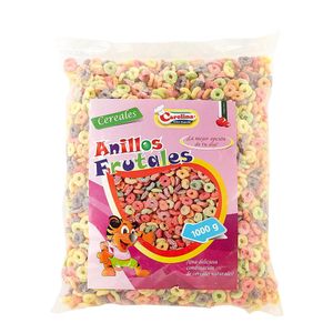 Cereal Anillos Frutales Carolina x 1000g