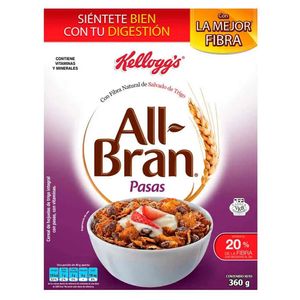 Cereal All Bran Con Pasas x 360gr