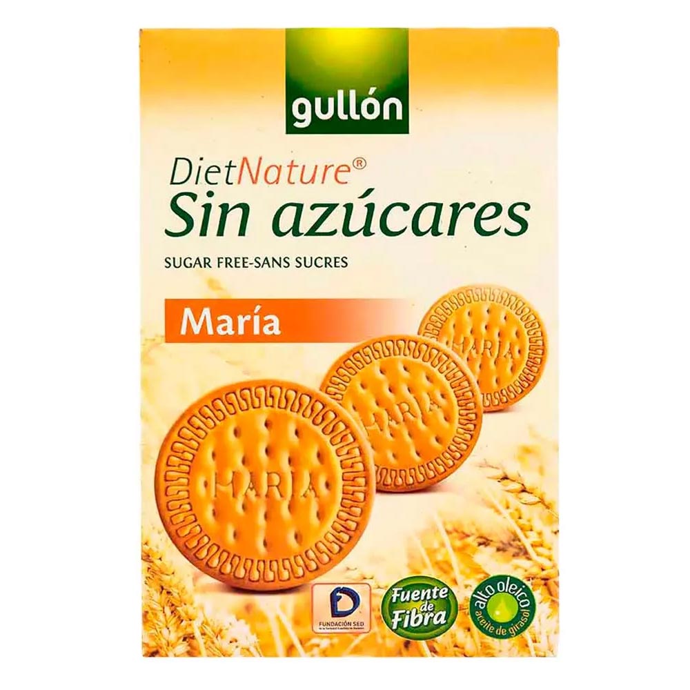 Galletas sin sal y sin azúcar Gullón Ligera paquete 200 g - Supermercados  DIA