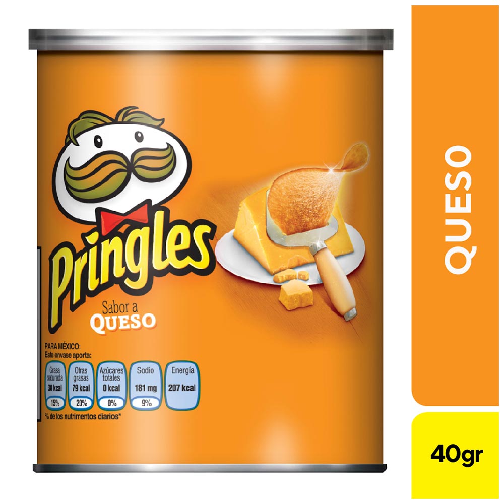 Papas Pringles Queso X 40g Tiendas Jumbo 7007