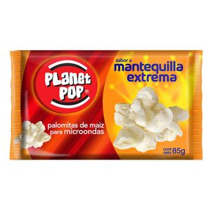 Palomitas de maíz Planet Pop sabor extramantequilla x 85g