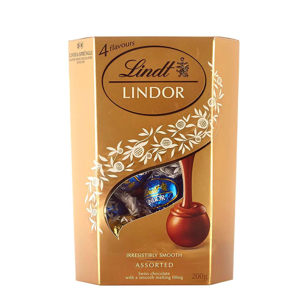 Chocolate Lindt Lindor Cornet X200 G Tiendas Jumbo 0043