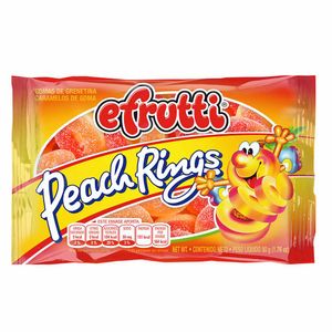 gomas Peach Rings E.Frutti Bl x 50g