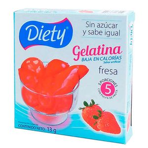 Gelatina Diety Fresa x 13g