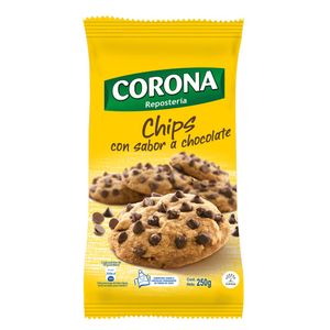 Chips Goticas de Chocolate Corona x250g