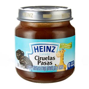Compota ciruelas pasas Heinz x 113 g