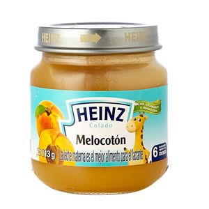 Compota melocotón Heinz x 113 g