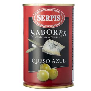 Aceitunas SERPIS rellena de queso azul x 300g