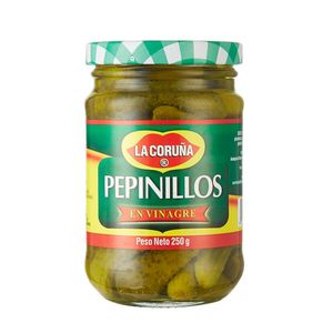 La coruña pepinillos en vinagre x 250g