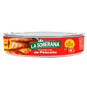 La soberana sardinas en salsa de tomate x 425g