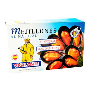 Mejillones naturales Vigilante x 115 g