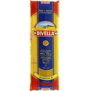 Spaghetti  Divella 9 x 454g.