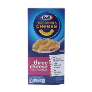 Macarroni-cheese three x 206 gr