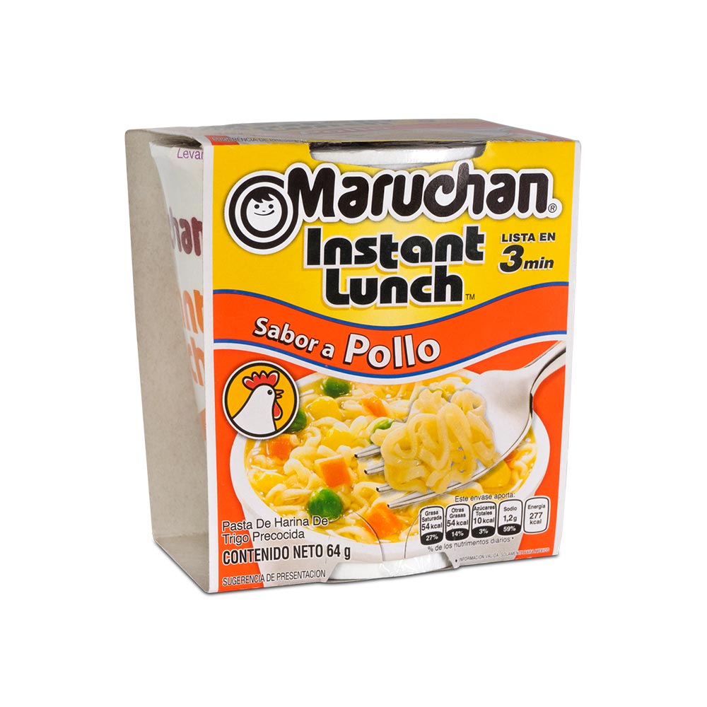 Sopa instantánea Maruchan sabor pollo x64g - Tiendas Jumbo